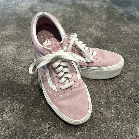 Vans Platforms, Baby Pink color - Picture 1 of 5